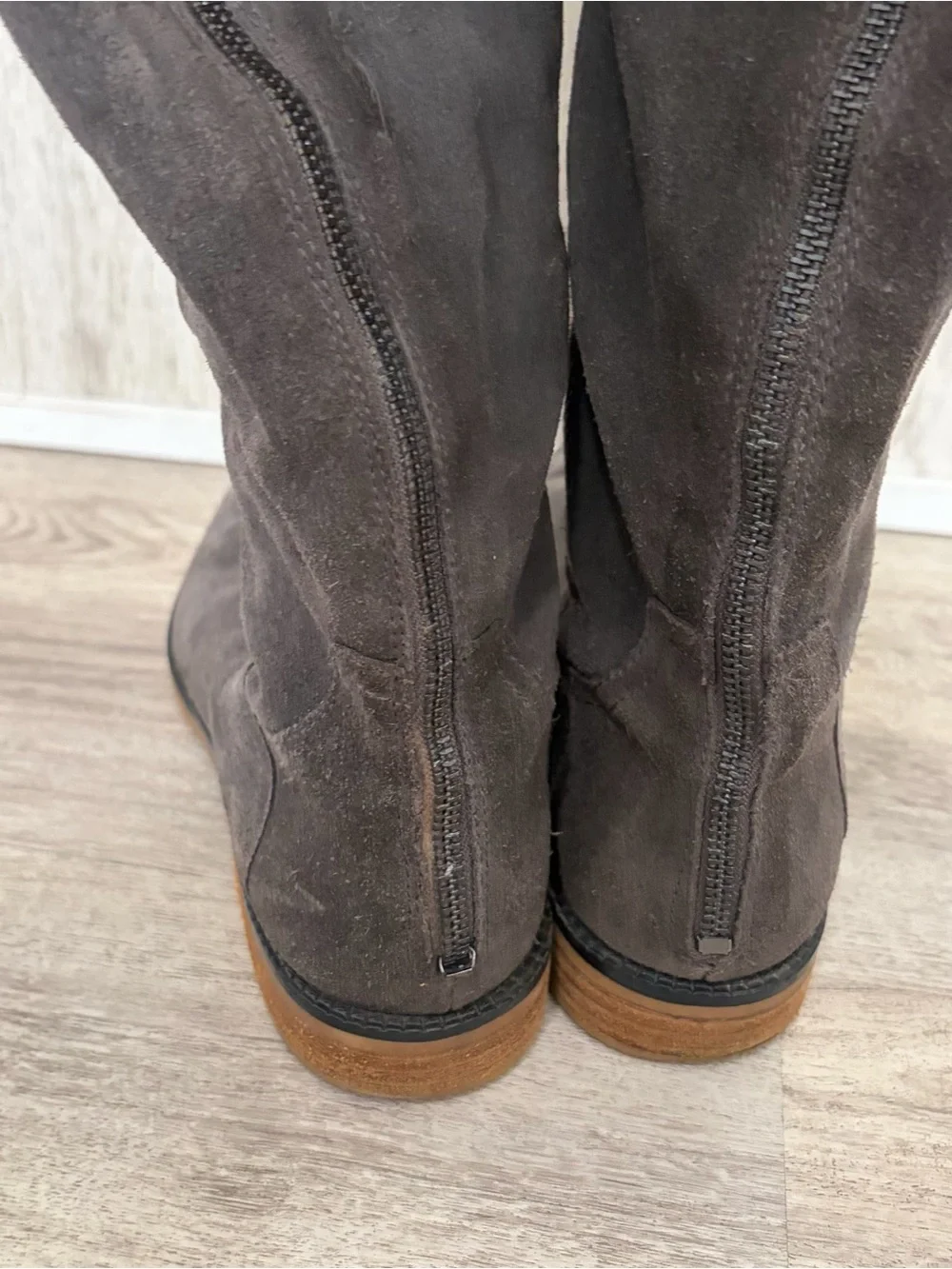 Franco Sarto over the Knee High Suede Boot Riding Boots Womens 8.5 Equestrian